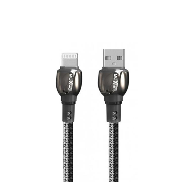 کابل تبدیل USB به لایتنینگ موکسوم مدل MX-CB44 طول 4 متر